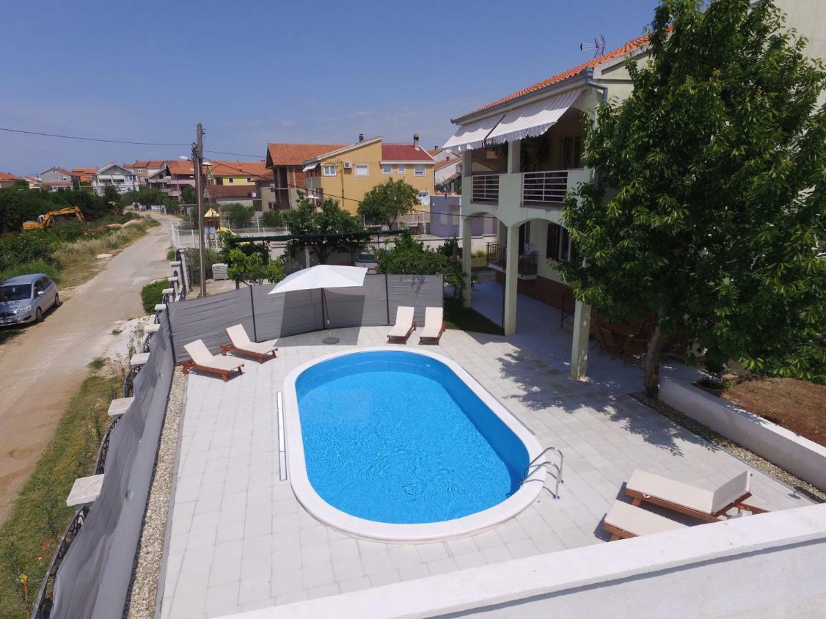 Hacienda Mia With Pool,Bbq,Free Parking Zadar Exterior foto